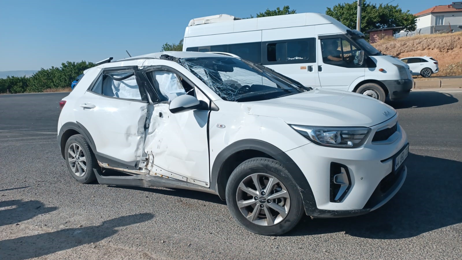 Malatya’da otomobil ile motosiklet çarpıştı: 1 ağır yaralı