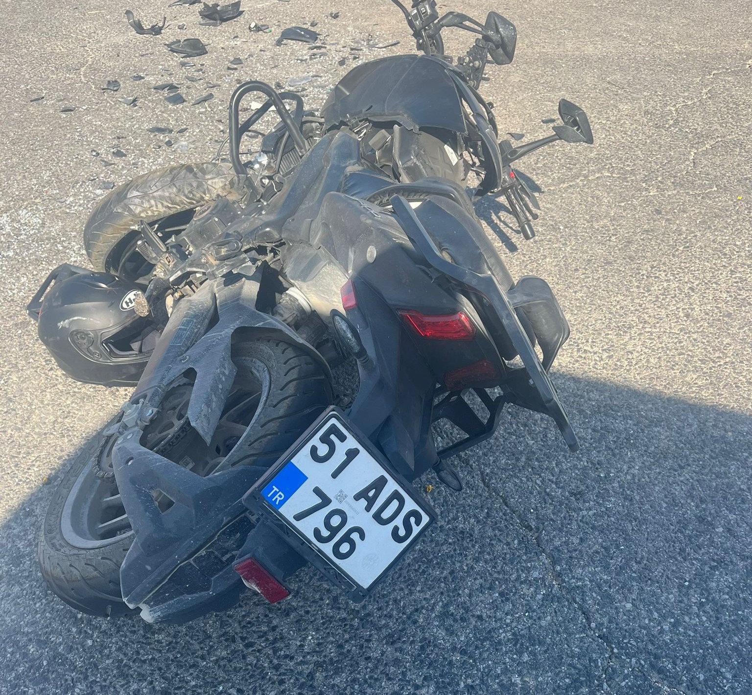 Malatya&rsquo;da otomobil ile motosiklet &ccedil;arpıştı: 1 ağır yaralı
