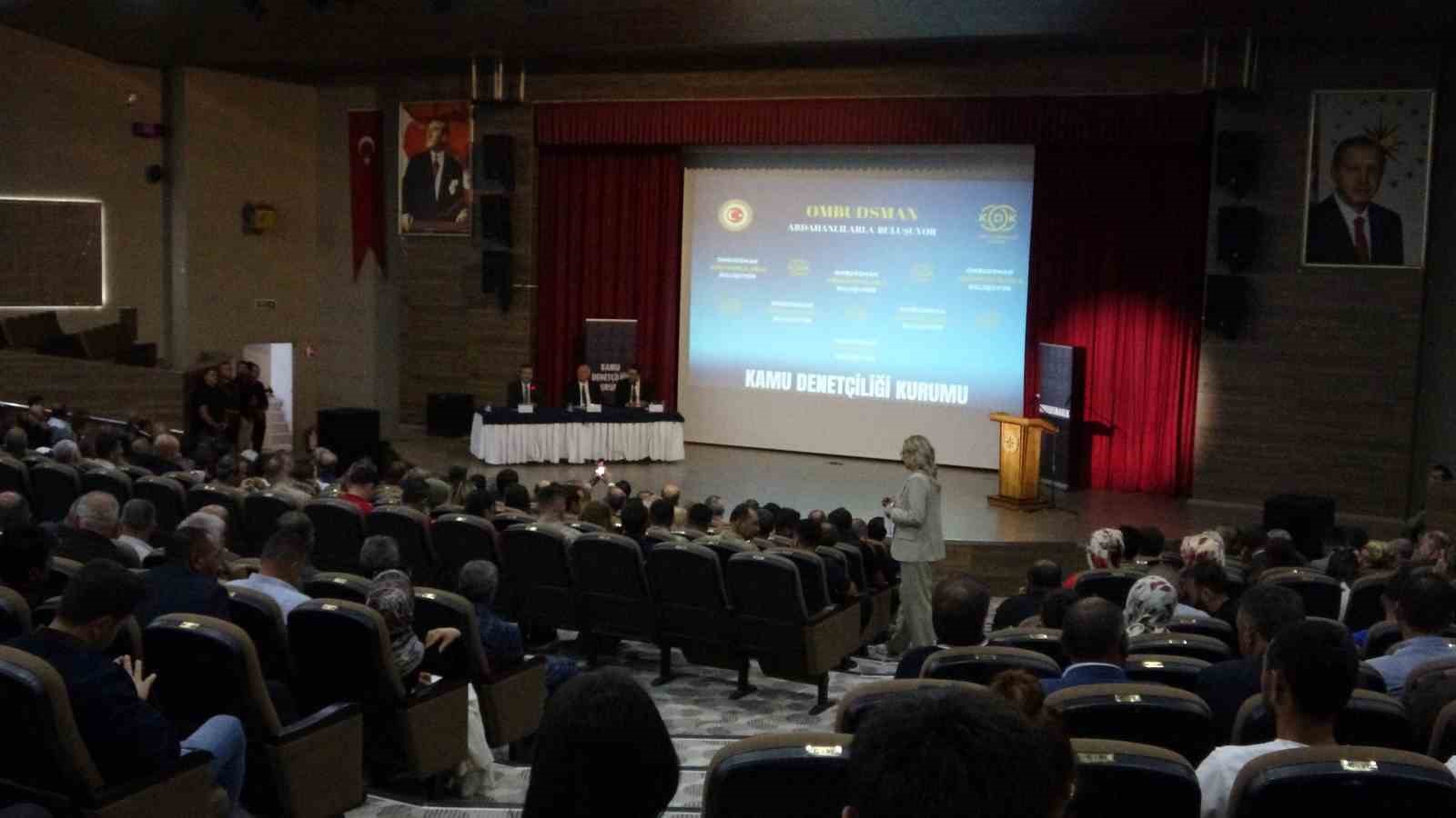 Kamu Başdenet&ccedil;isi Mehmet Akarca: &rsquo;&rsquo;Amacımız vatandaşın sorununu &ccedil;&ouml;zerek, en kısa, en masrafsız, en hızlı ve seri bir şekilde adalete erişimi sağlamak&rsquo;&rsquo;
