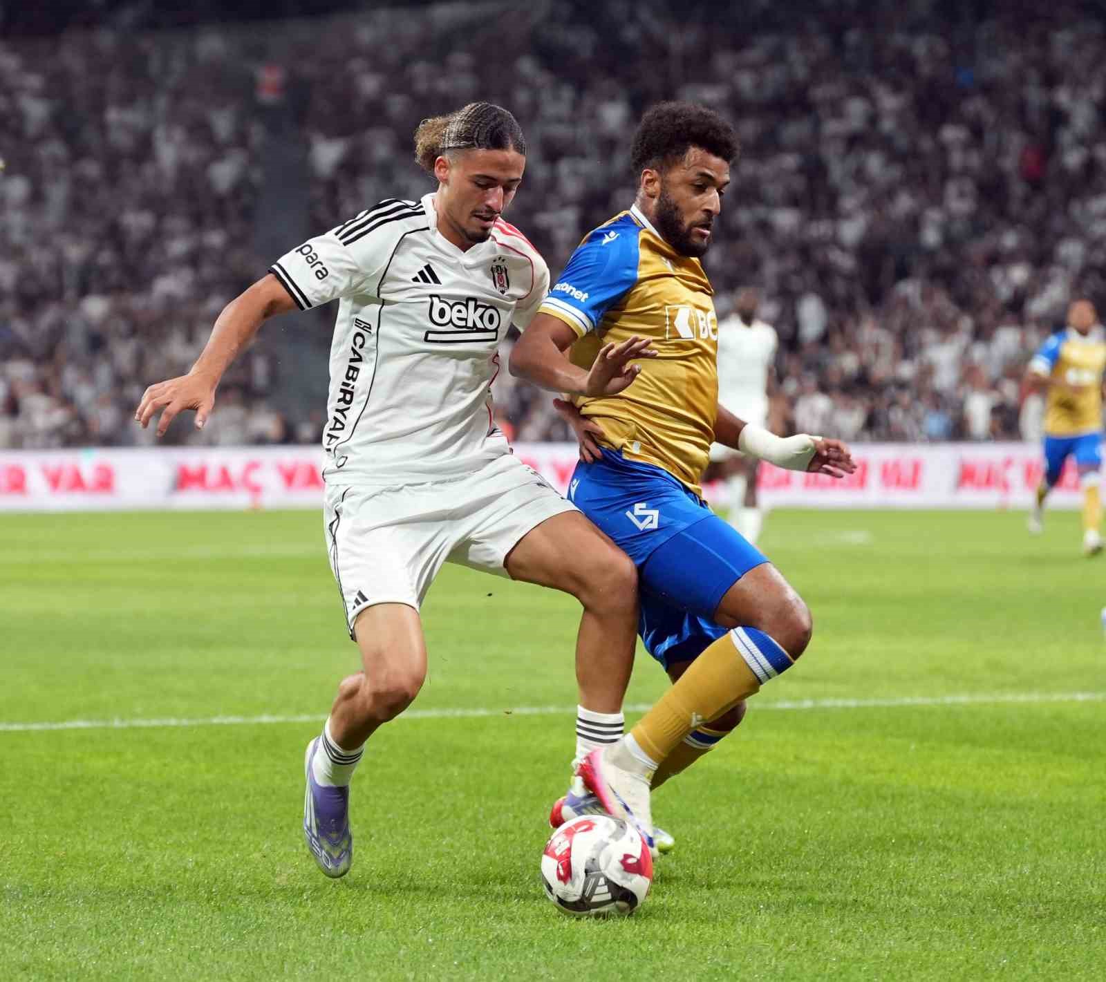 UEFA Konferans Ligi: Beşiktaş: 0 - Lausanne: 1 (İlk yarı)