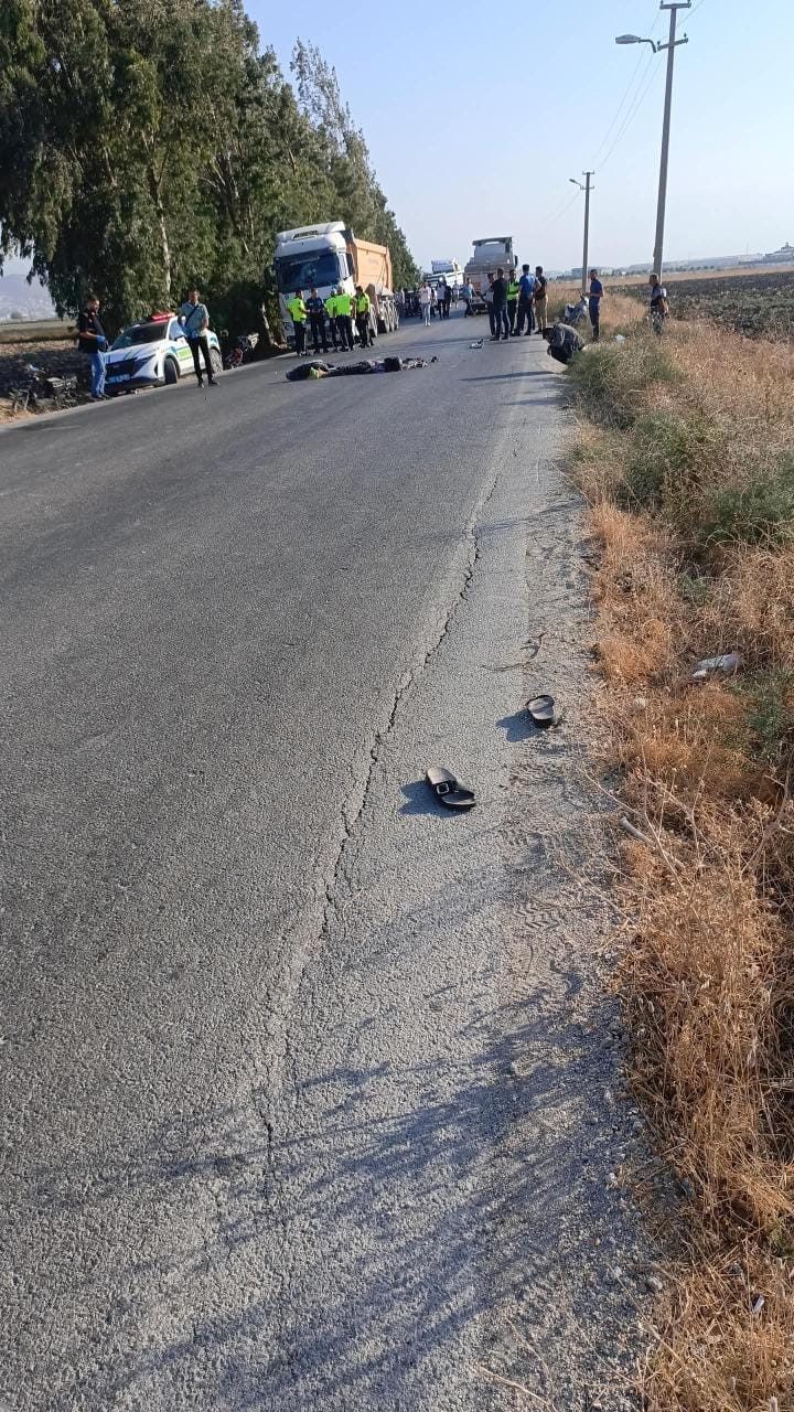 Genç motosiklet sürücüsü kazada hayatını kaybetti