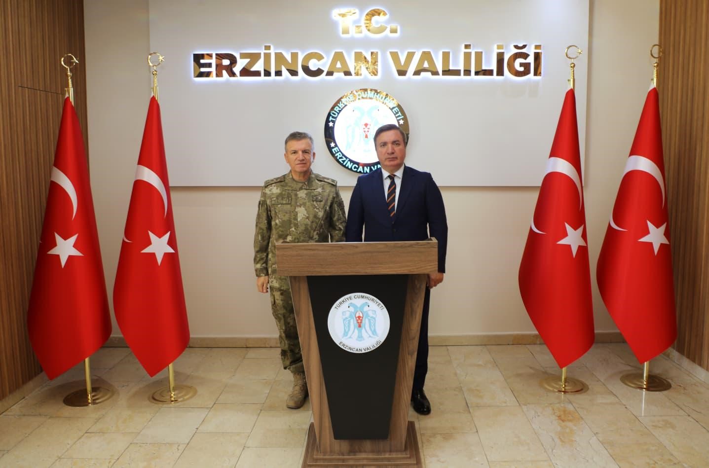 3’üncü Ordu Komutanı Erzincan’da göreve başladı