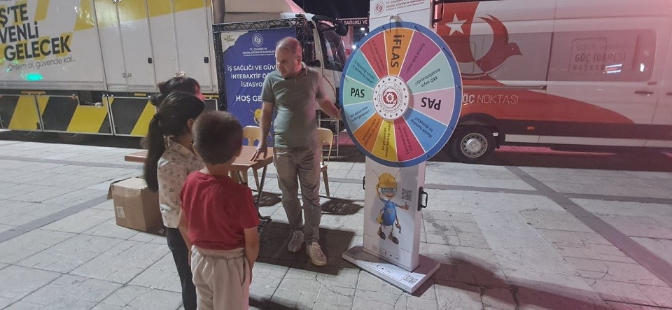 İş&rsquo;te G&uuml;venli Gelecek Tırı Erzincan&rsquo;da
