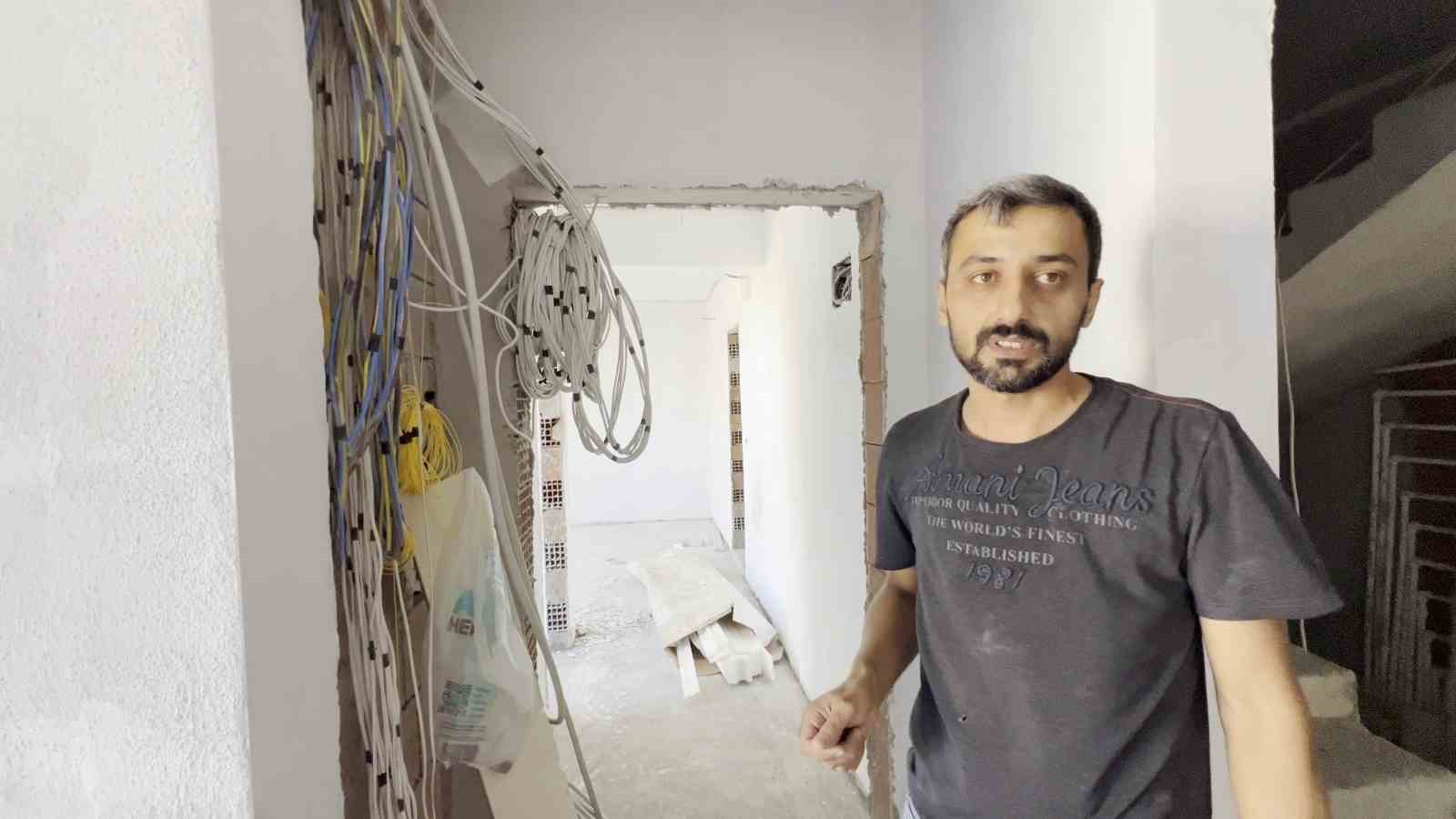 İnşaattan 150 bin liralık kablo hırsızlığı
