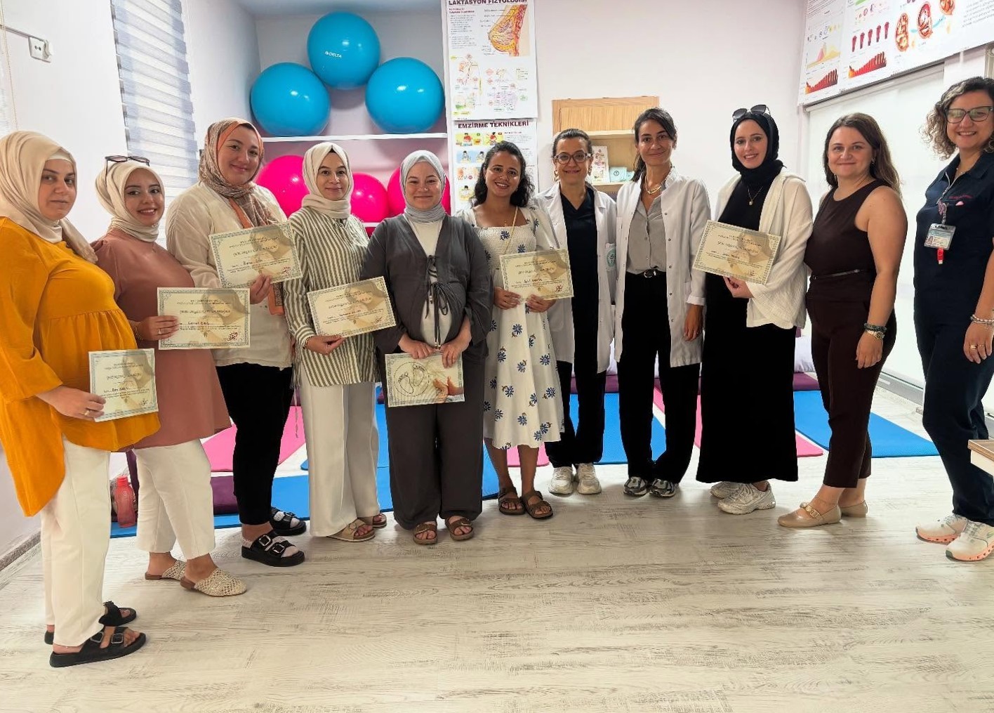 Balıkesir’de gebe okulu ilk mezunlarını verdi