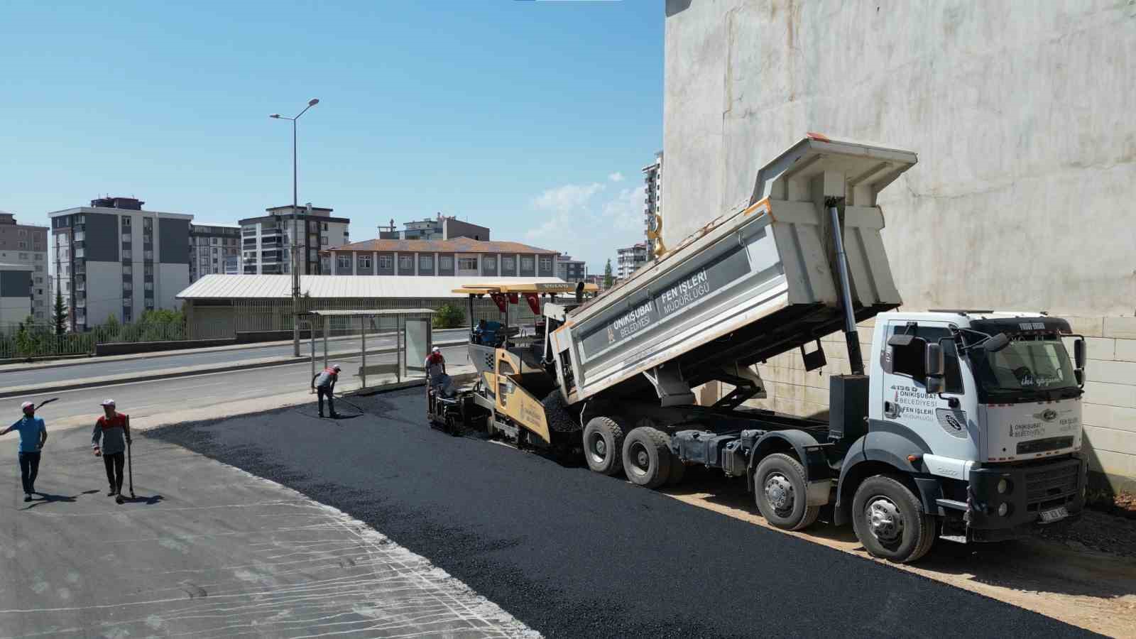 Onikişubat Belediyesinden asfalt atağı