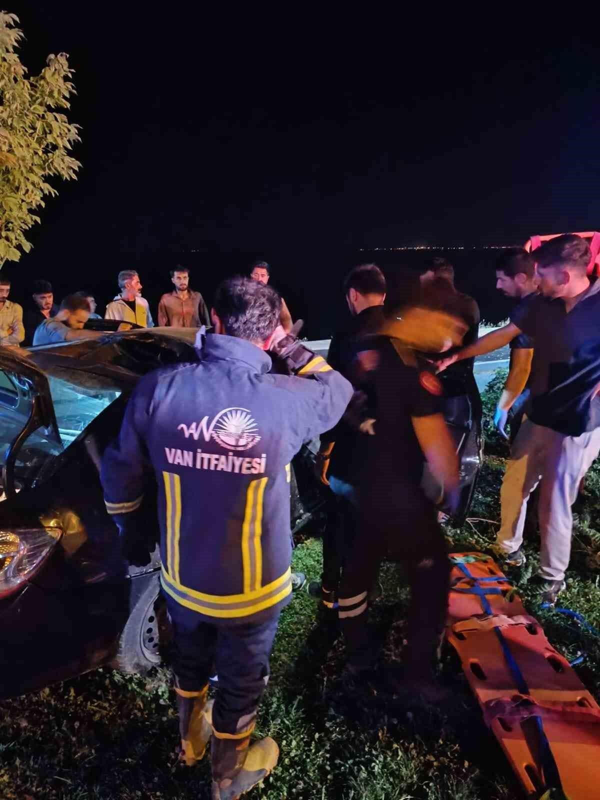 Van’da trafik kazası: 1 yaralı