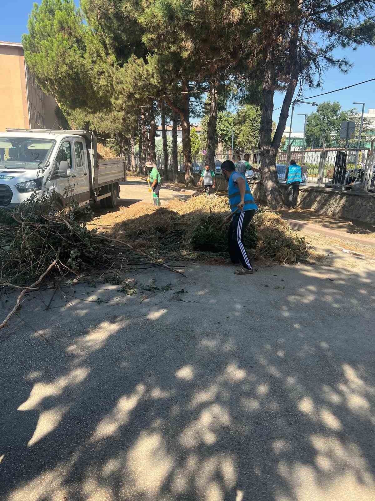 İnegöl’de denetimli temizlik
