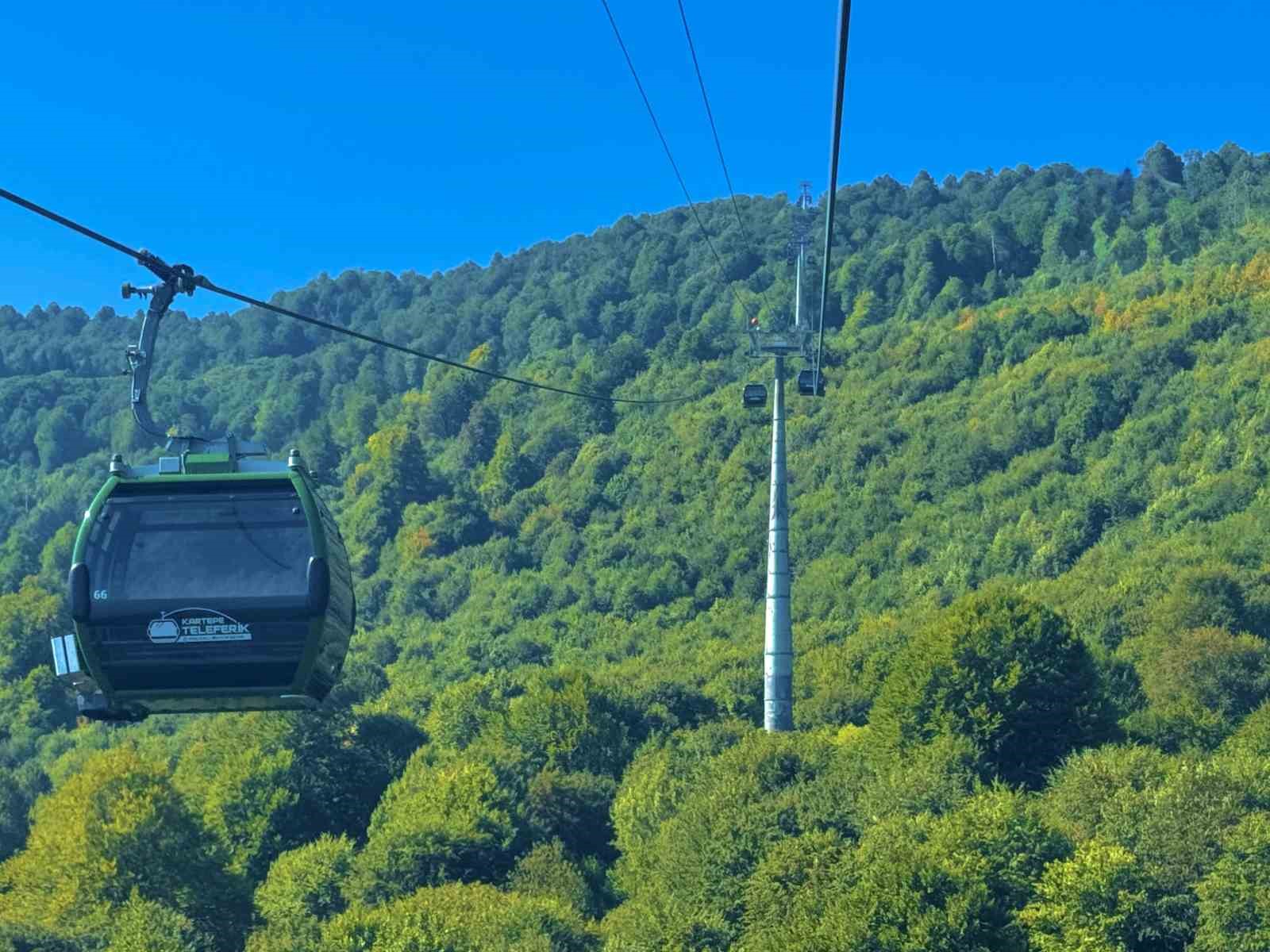 Kartepe Teleferik, 30 Ağustos’ta yüzde 50 indirimli