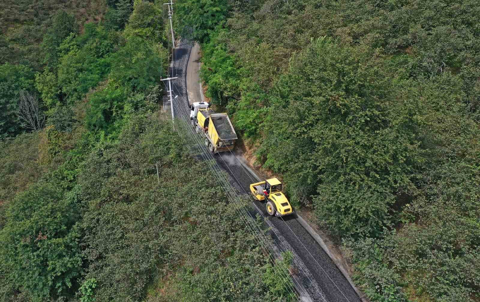 Ordu&rsquo;da asfalt seferberliği devam ediyor
