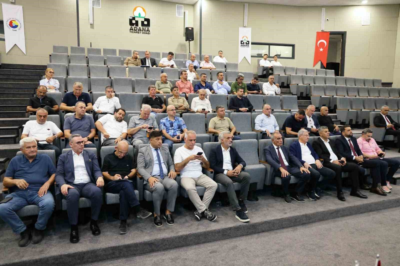 Adana Ticaret Odası Ağustos Ayı Meclis Toplantısı yapıldı