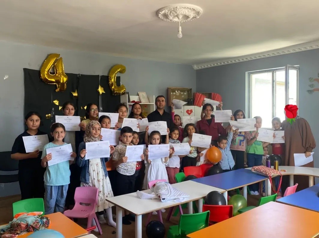 Minikler kur’an sevincini yaşadı