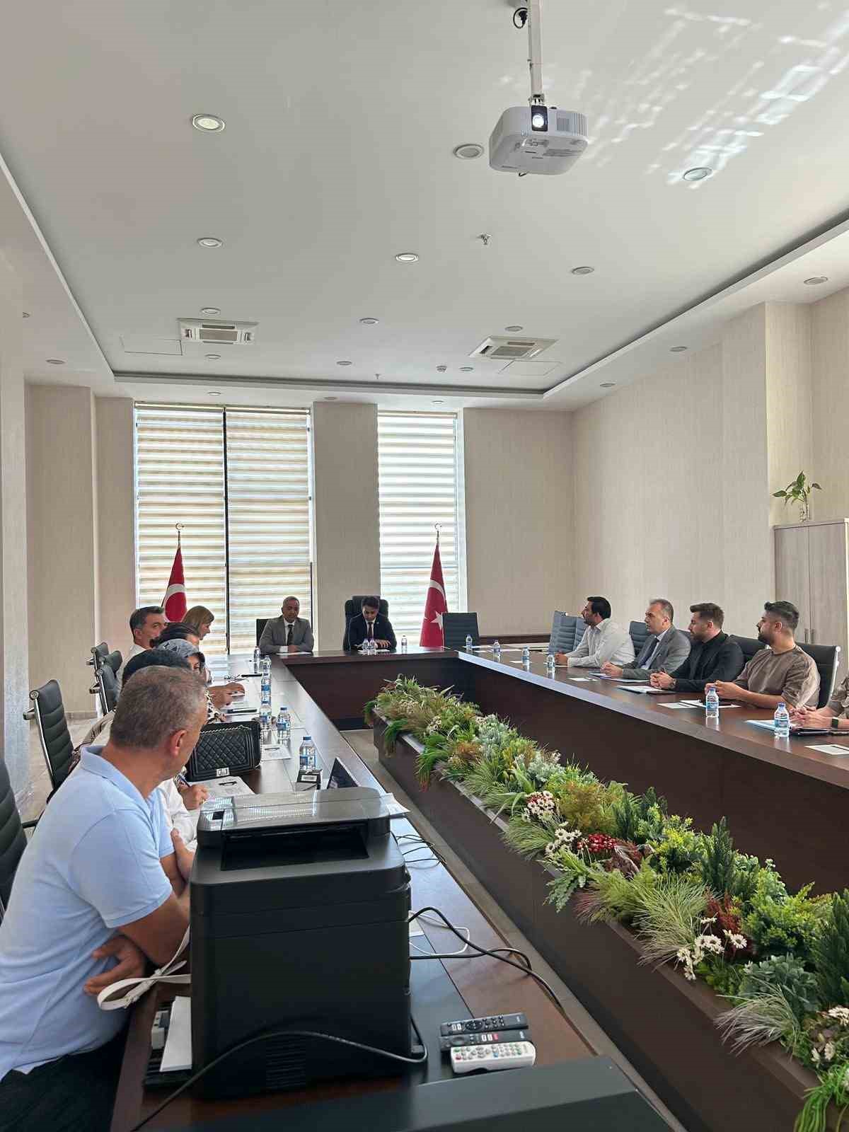 Elazığ&rsquo;da il eylem planı koordinasyon kurulu toplantısı
