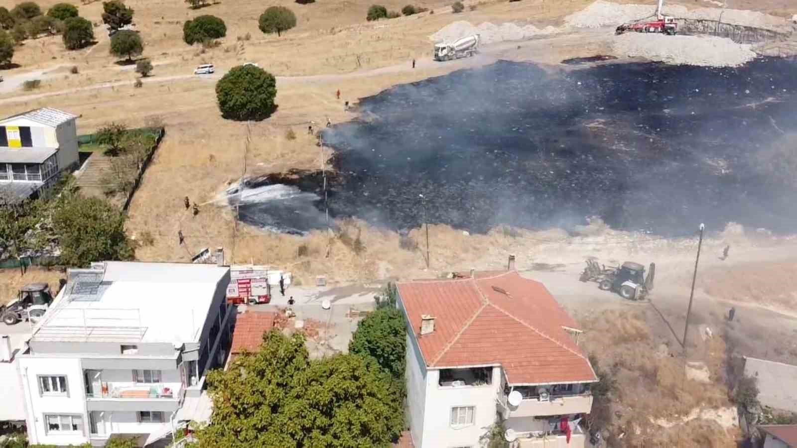 Otluk alanda çıkan yangın söndürüldü