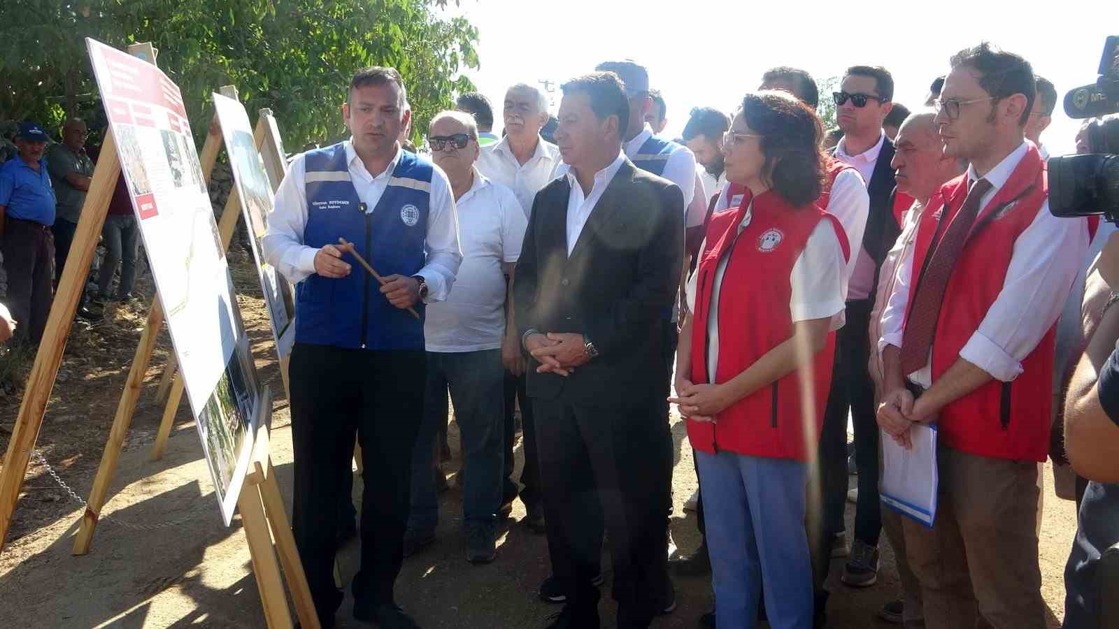 Muğla’da başkanlar yol çalışmalarını yerinde inceledi