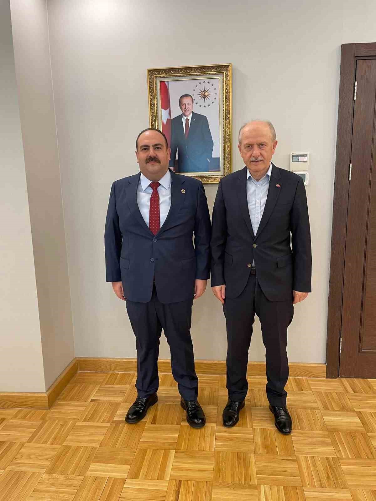 Hamamcı&rsquo;nın Ankara ziyareti
