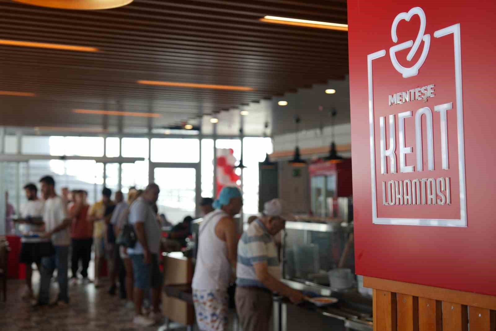 Menteşe Belediyesi Kent Lokantası vatandaşlardan b&uuml;y&uuml;k ilgi g&ouml;r&uuml;yor
