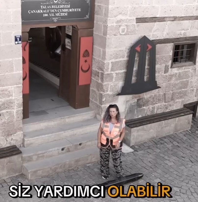 Talas Belediyesi&rsquo;nden Zafer Bayramı&rsquo;na &ouml;zel anlamlı deney
