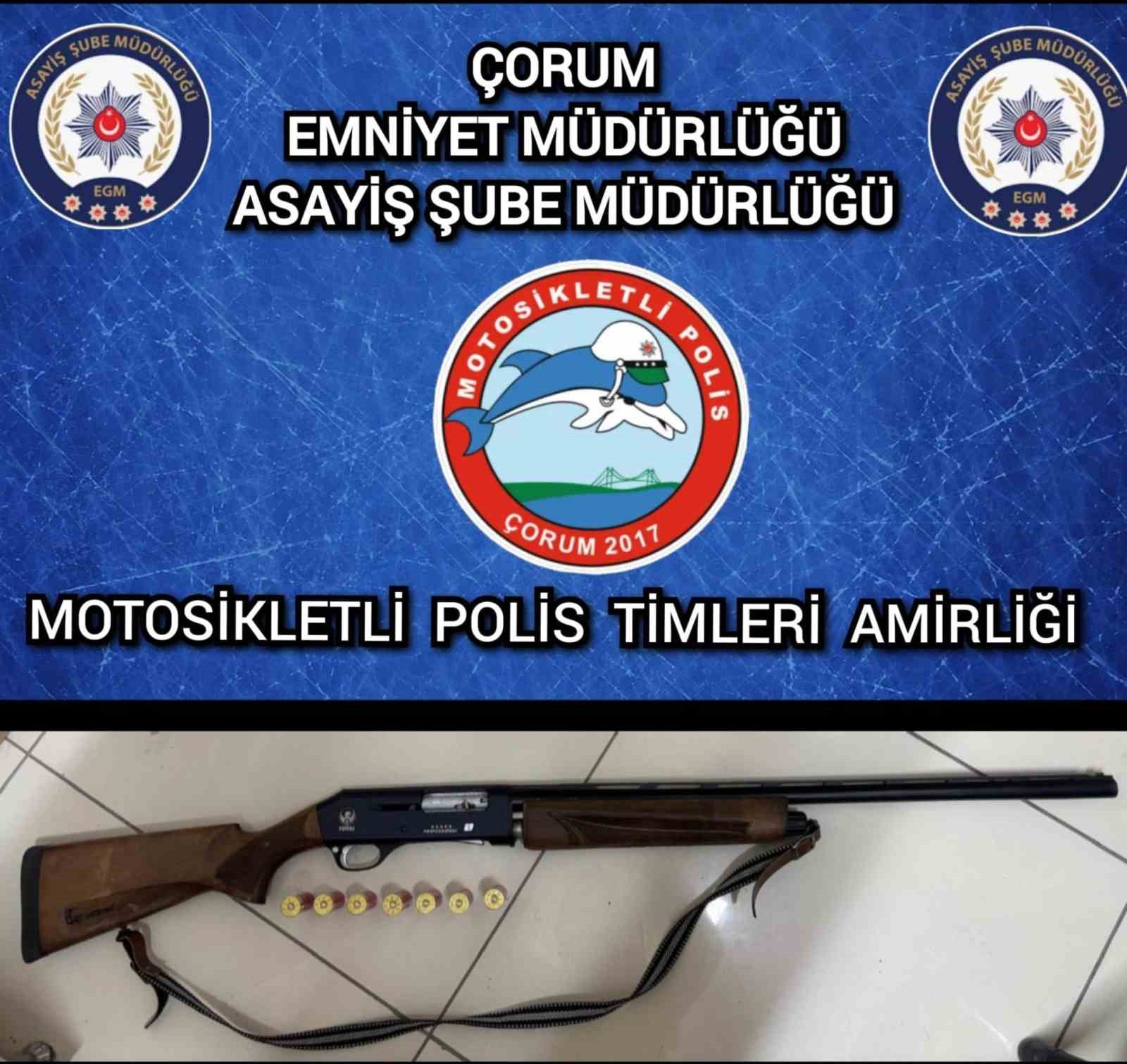 Çorum’da aranan 2 kişi yakalandı