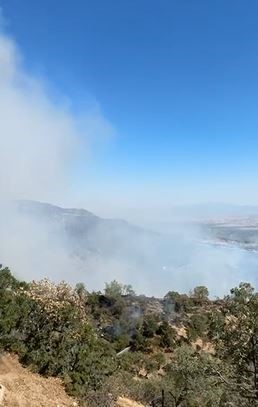 Buldan’daki orman yangına müdahale sürüyor