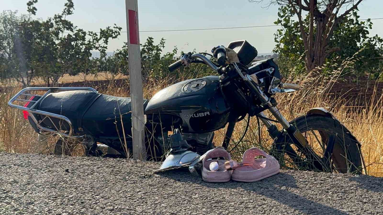 Kilis’te 6 kişinin bindiği motosiklet devrildi: 6 yaralı

