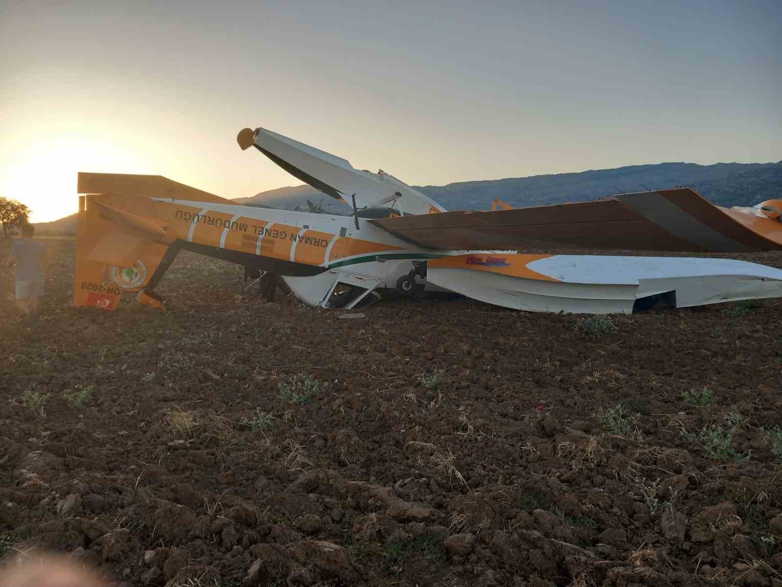 Muğla Valisi Akbıyık: "Pilotumuzun hayati tehlikesi bulunmamaktadır"