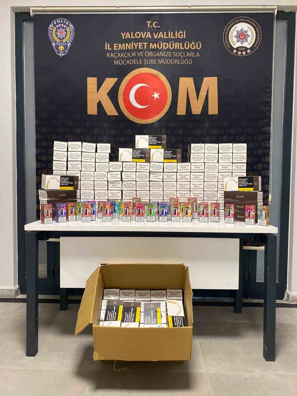 Yalova&rsquo;da ka&ccedil;ak&ccedil;ılık operasyonu: 3 g&ouml;zaltı
