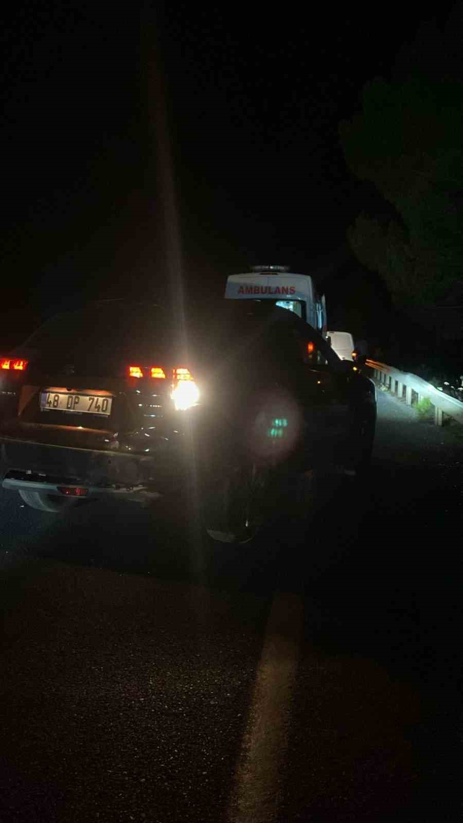 Muğla&rsquo;da 6 ara&ccedil; birbirine girdi
