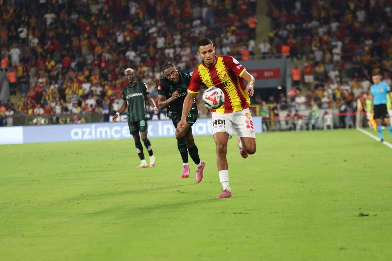 Trendyol Süper Lig: Göztepe: 1 - Konyaspor: 1 (Maç sonucu)