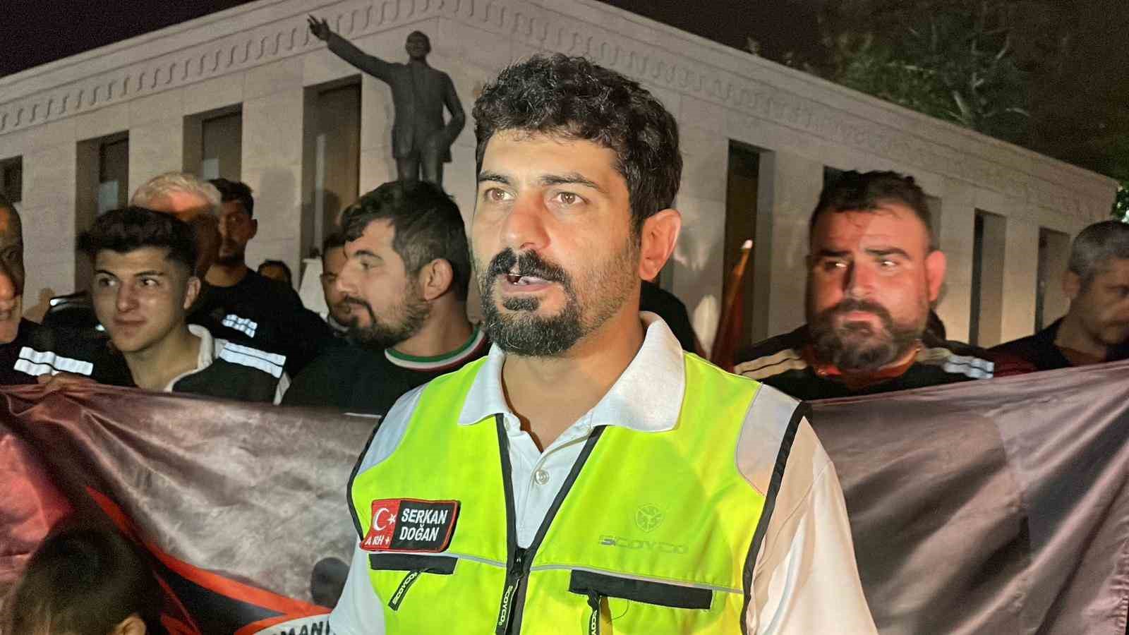 30 Ağustos coşkusu Osmaniye’de motorlarla yaşandı