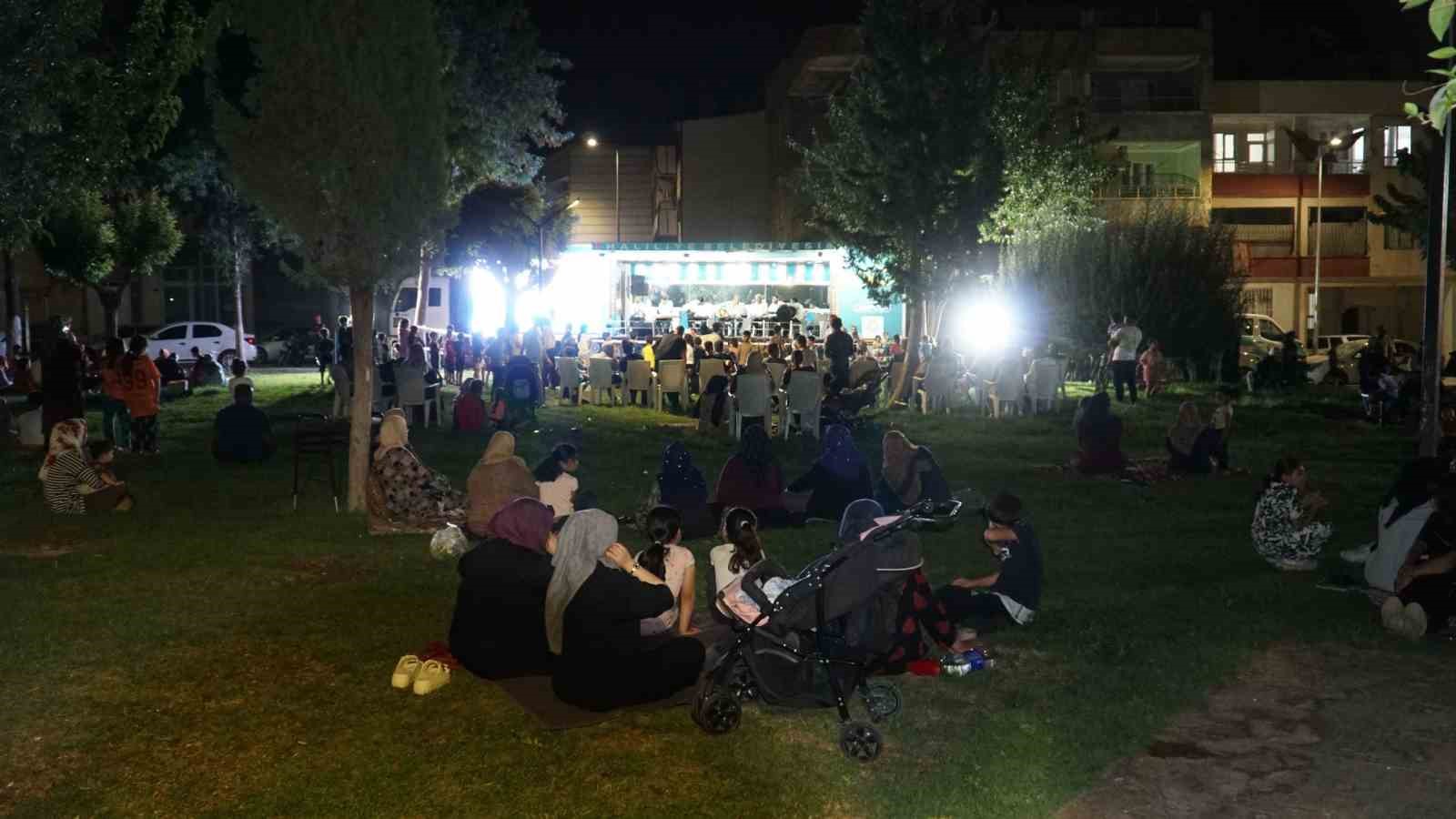 Haliliye’de yaz konserleri coşkusu sürüyor