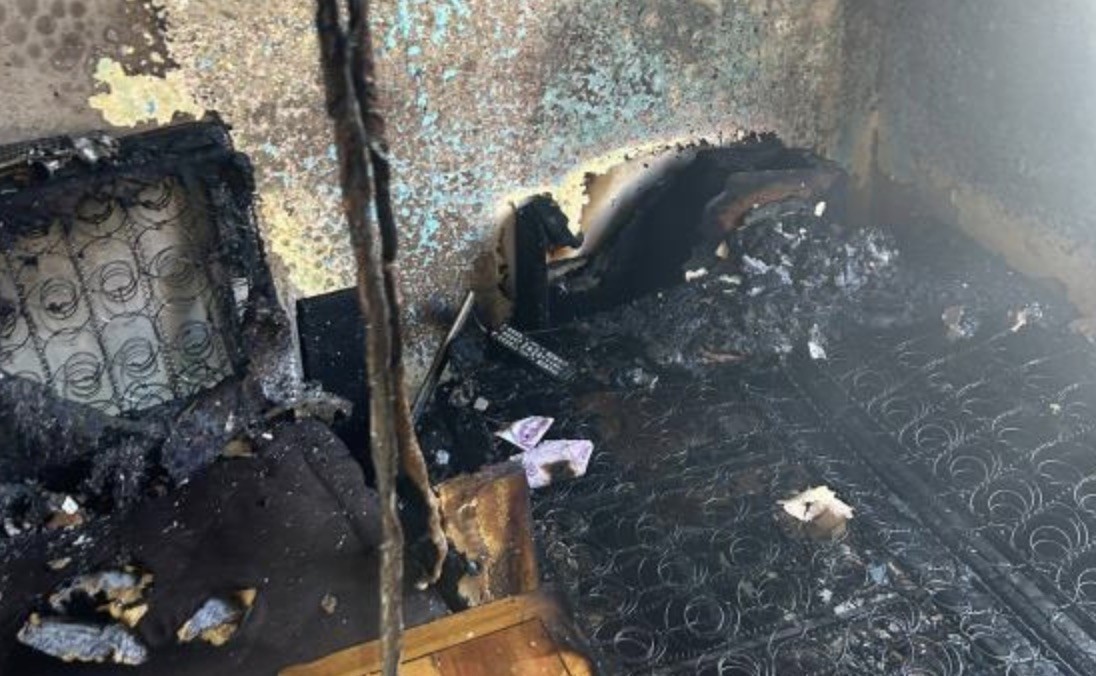 Erdek’te ev yangını kısa sürede söndürüldü