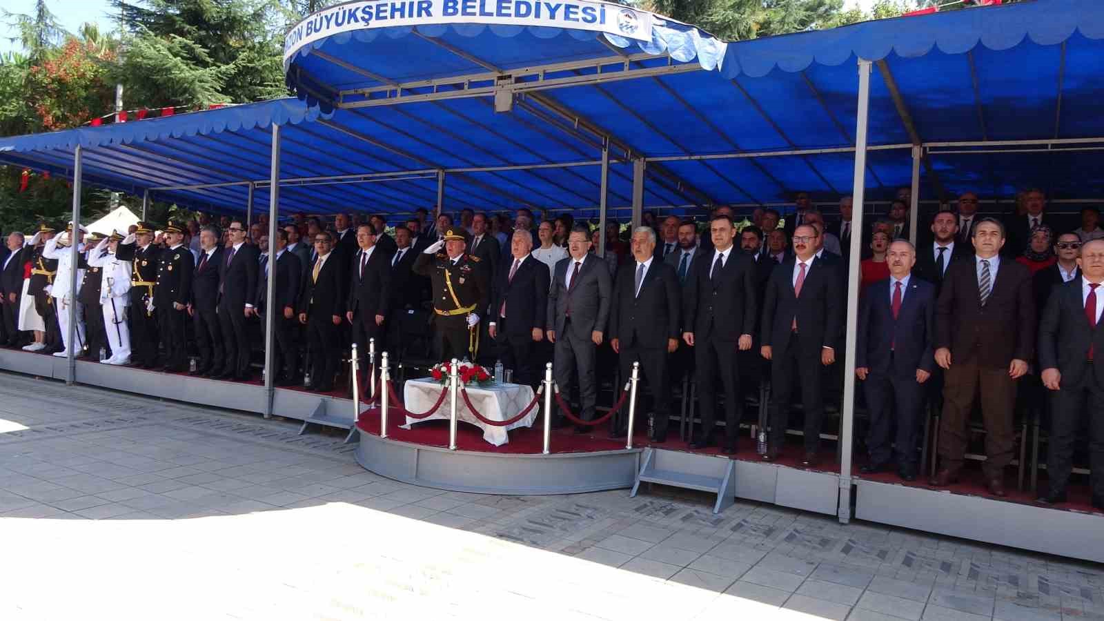 Trabzon&rsquo;da 30 Ağustos Zafer Bayramı coşkusu
