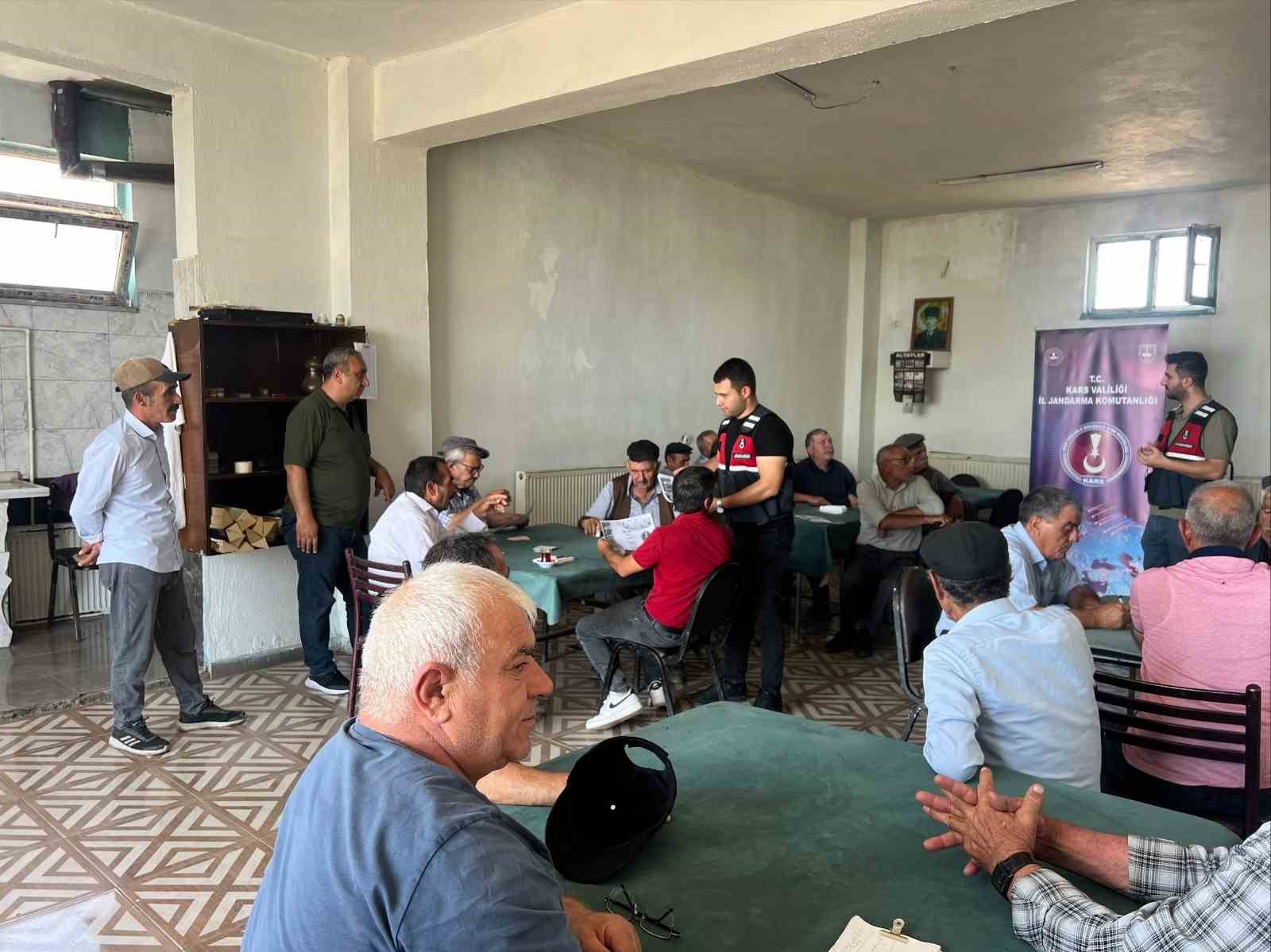 Kars’ta jandarmadan siber farkındalık eğitimi