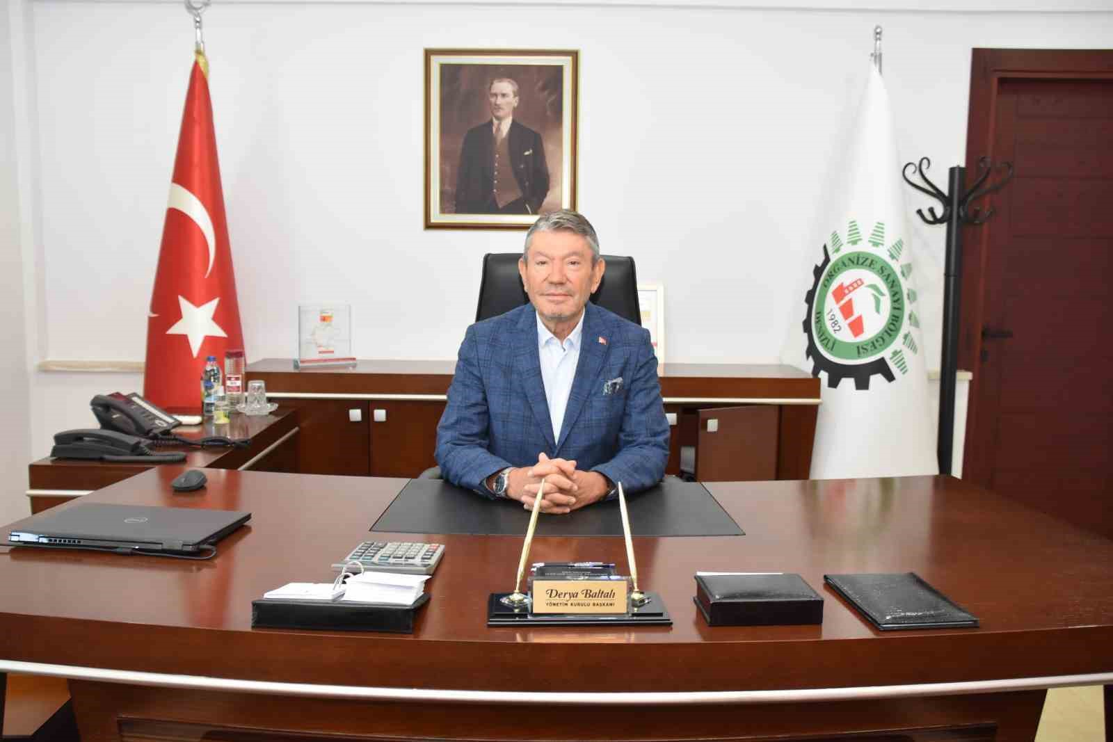 OSB Başkanı Derya Baltalı; "30 Ağustos, yalnızca bir zafer değil; bir milletin bağımsızlık kararlılığının, inancının ve dirilişinin adıdır"