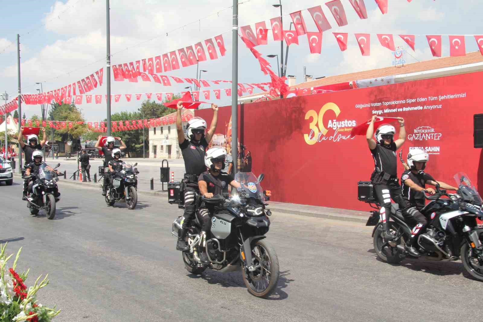 Gaziantep&rsquo;te 30 Ağustos Zafer Bayramı coşkuyla kutlandı
