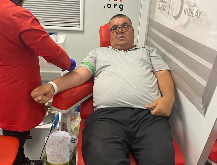 Karapınar’da kan bağışına yoğun ilgi