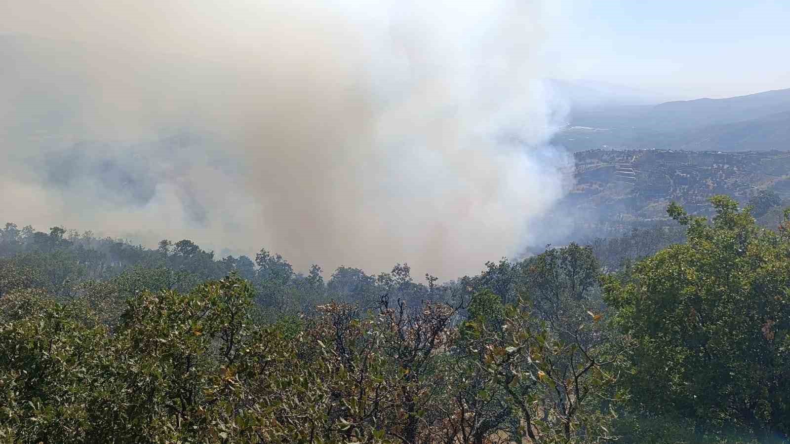 Buldan yangın göletlerinde su azaldı