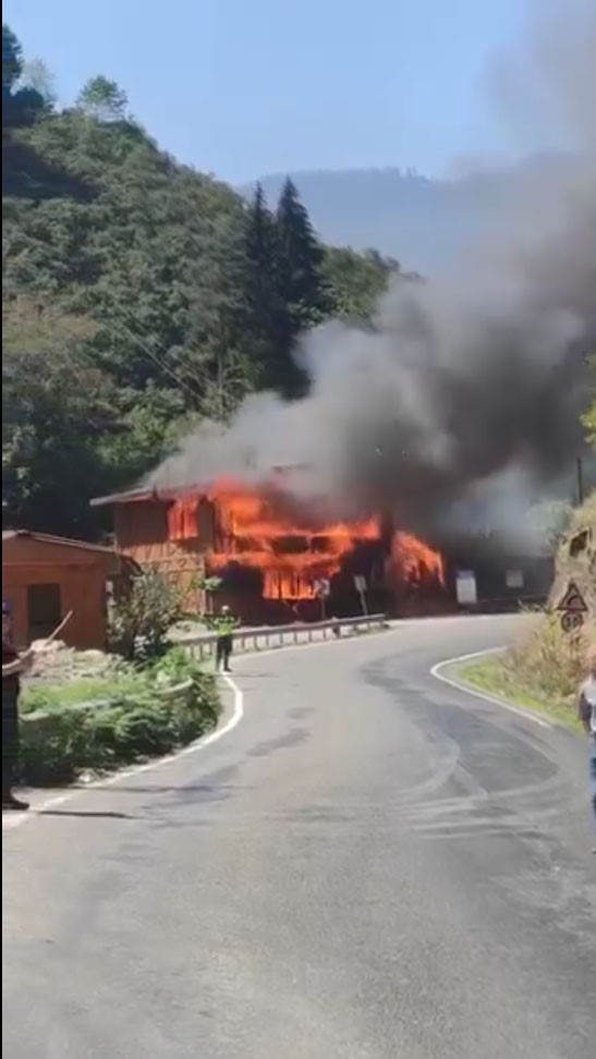 Giresun’un gözde tabiat parkında yangın felaketi