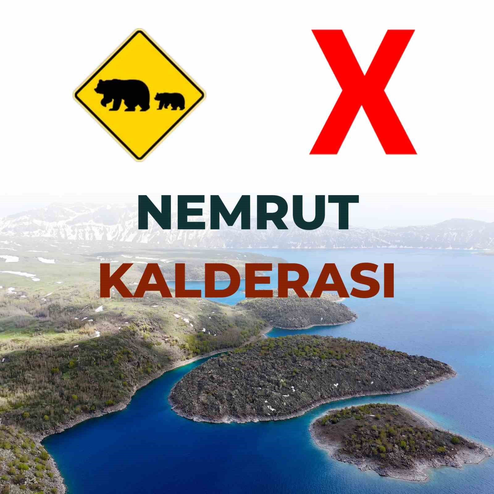 Nemrut Kalderası ziyarete kapatıldı
