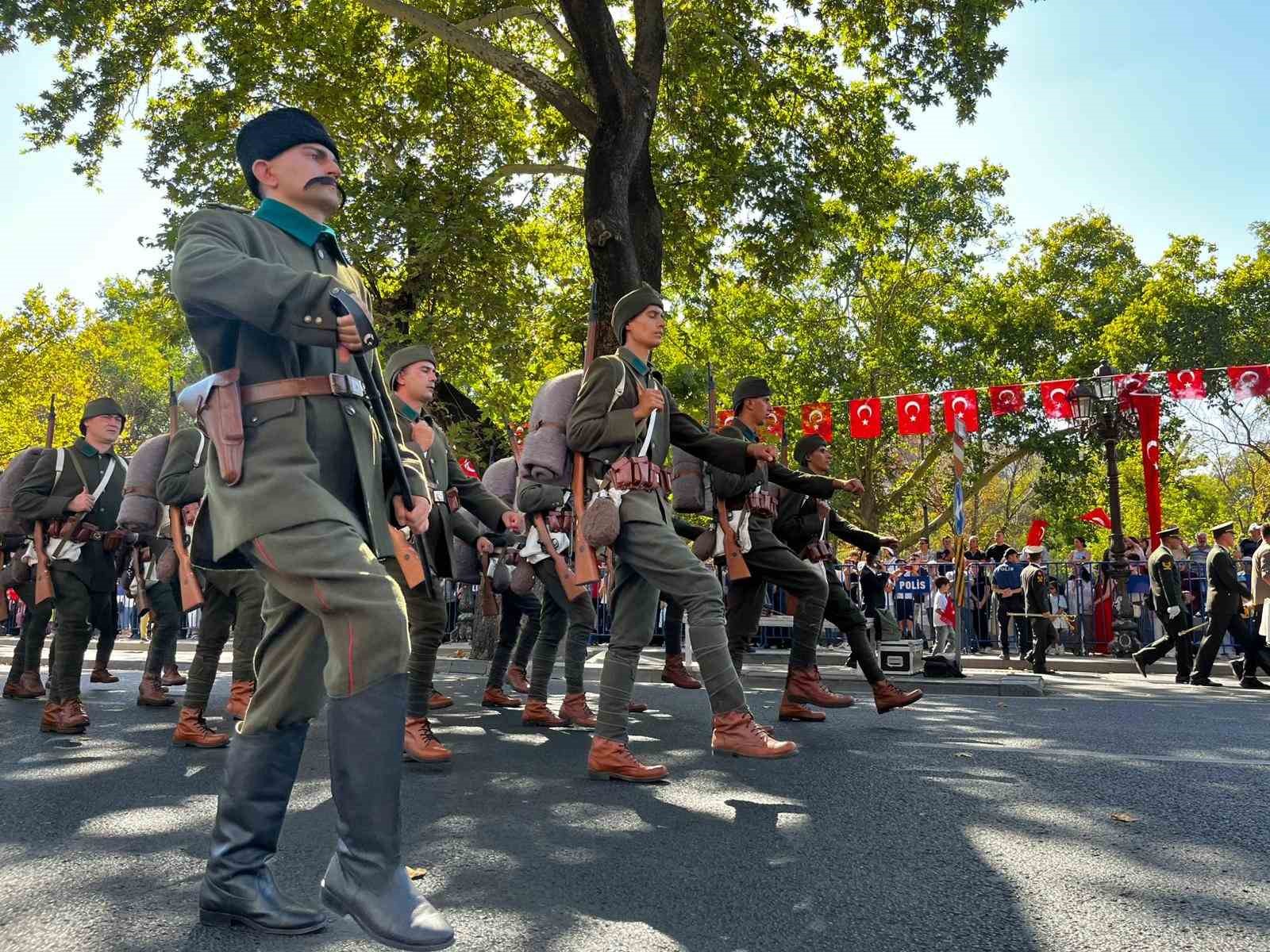 Başkentte 30 Ağustos Zafer Bayramı y&uuml;r&uuml;y&uuml;ş&uuml;

