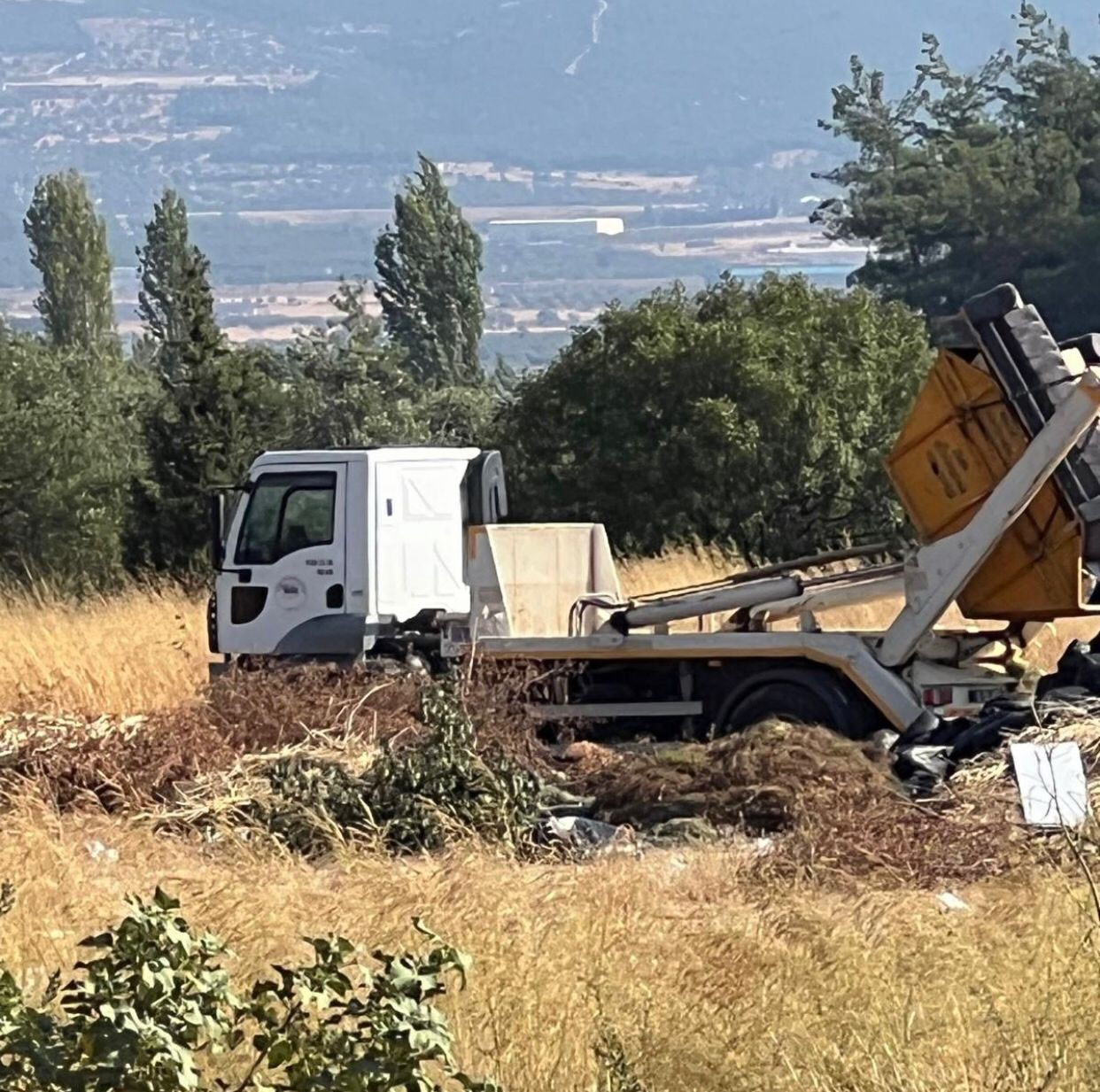 Belediye eliyle çevre kirliliği