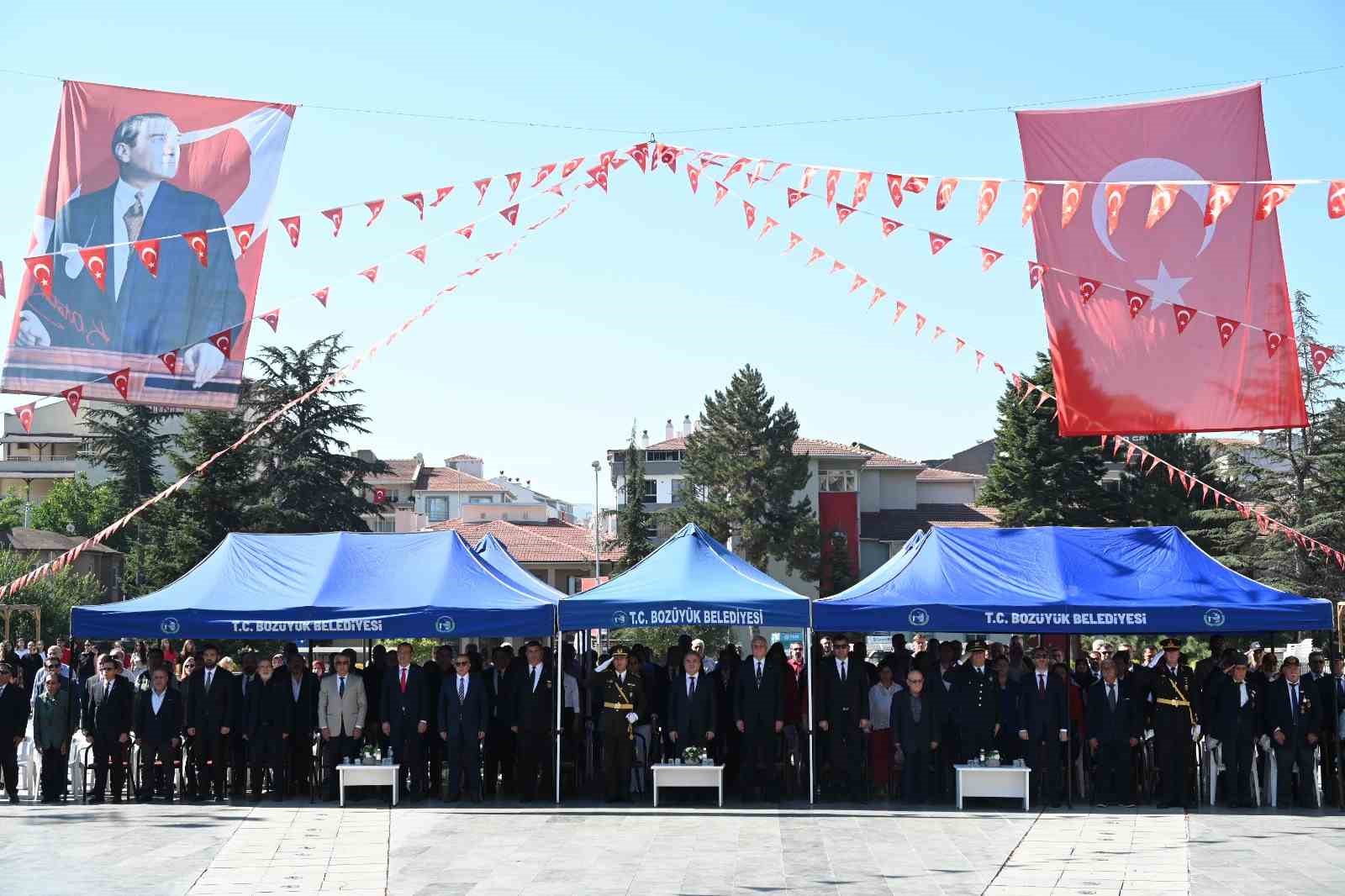30 Ağustos Zafer Bayramı Bozüyük’te coşku ile kutlandı