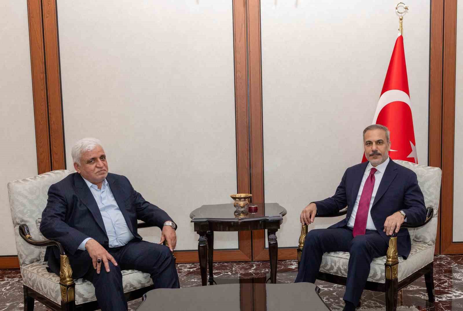 Dışişleri Bakanı Hakan Fidan, Haşdi Şabi Komisyonu Başkanı Falih el-Feyyad ile Ankara’da bir araya geldi.