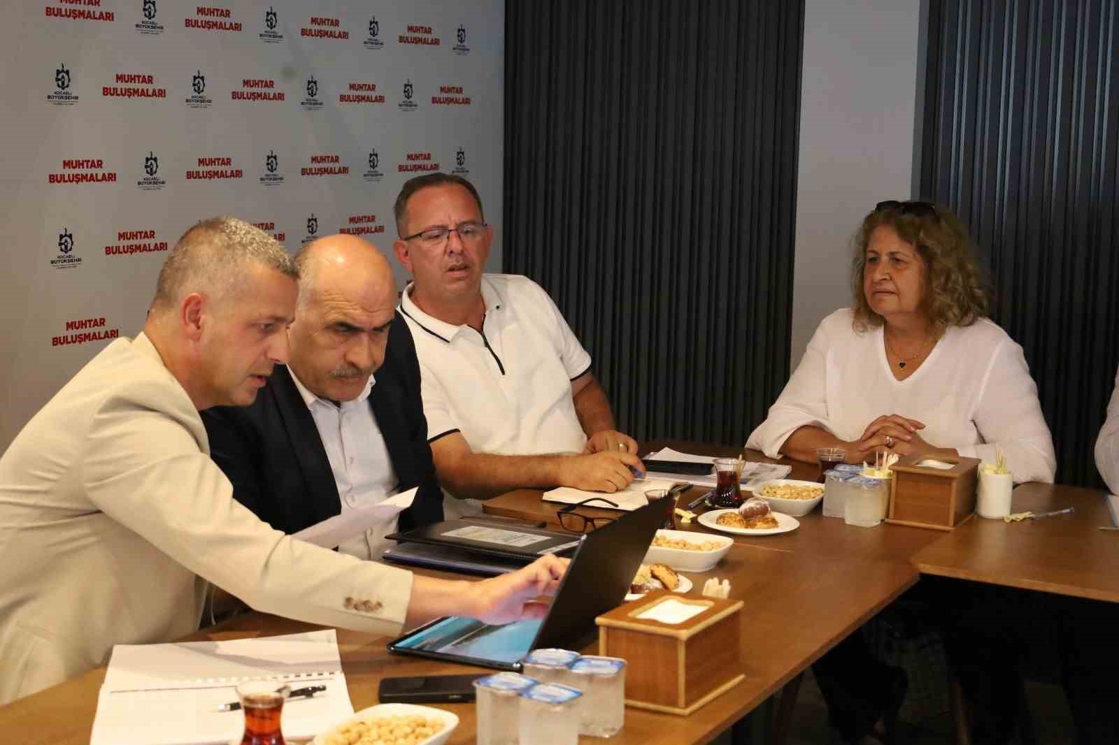 Muhtarların talepleri karşılık buldu
