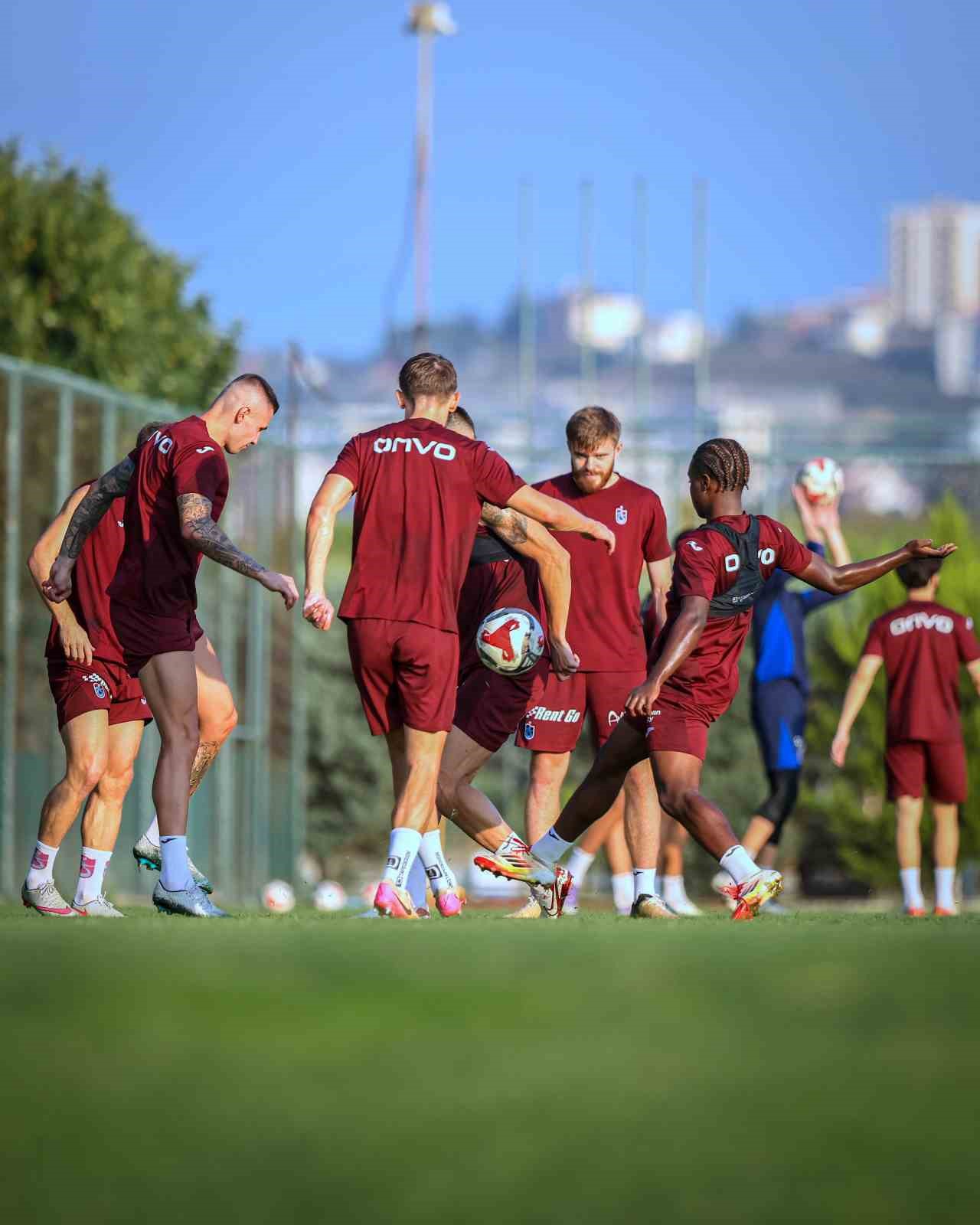 Trabzonspor, Samsunspor ma&ccedil;ı hazırlıklarını tamamladı
