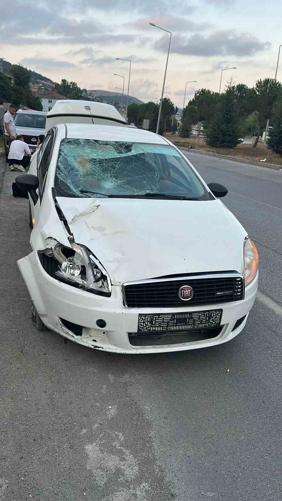 Samsun&rsquo;da otomobil ile motorlu bisiklet &ccedil;arpıştı: 1 &ouml;l&uuml;, 1 yaralı
