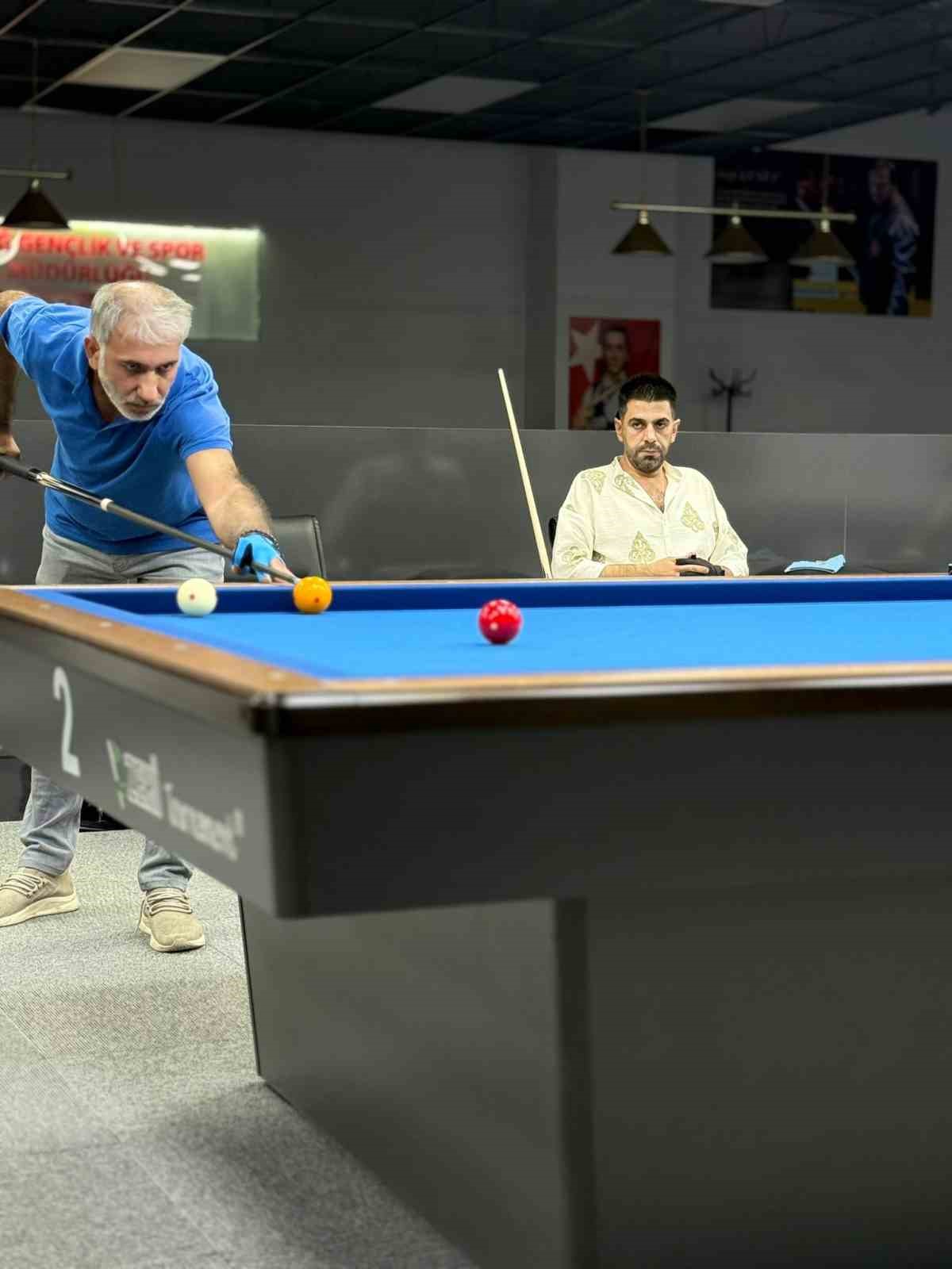 Elazığ’da dart ve bilardo turnuvası