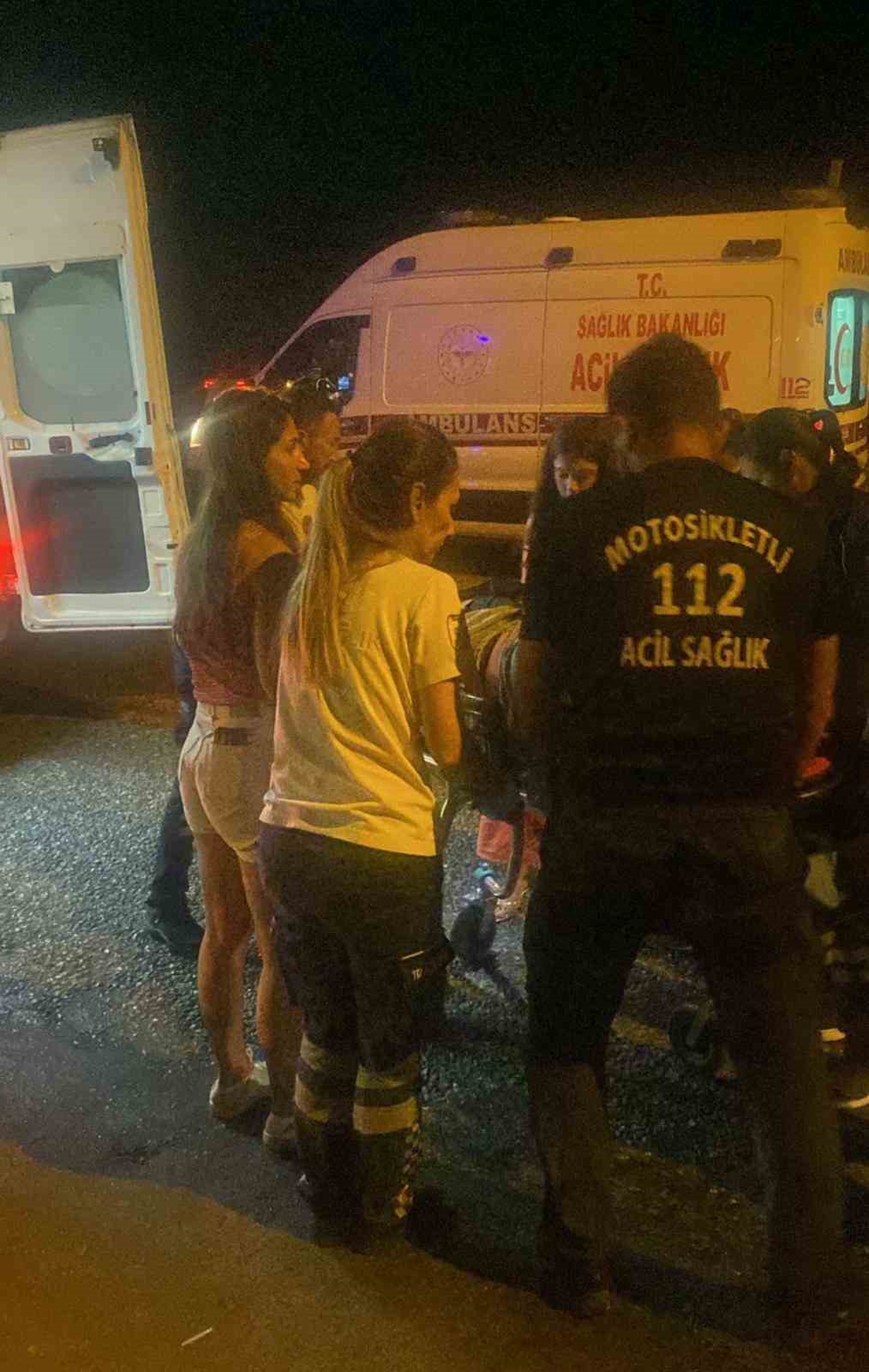 Motosikletinin hakimiyetini kaybeden s&uuml;r&uuml;c&uuml; hayatını kaybetti
