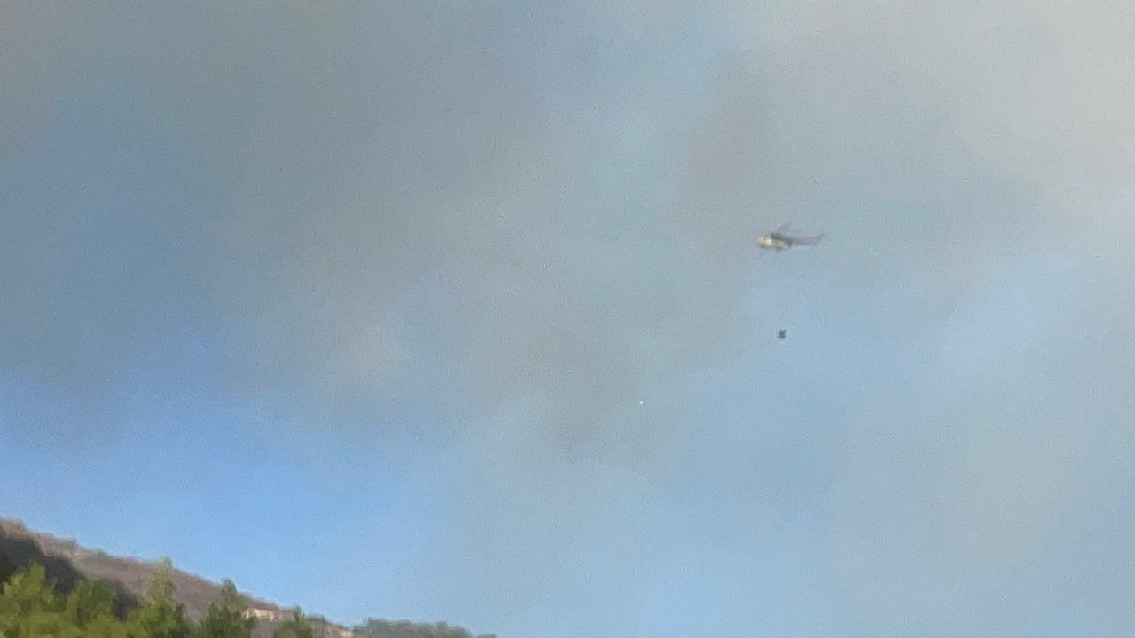 Bartın’da orman yangını çıktı